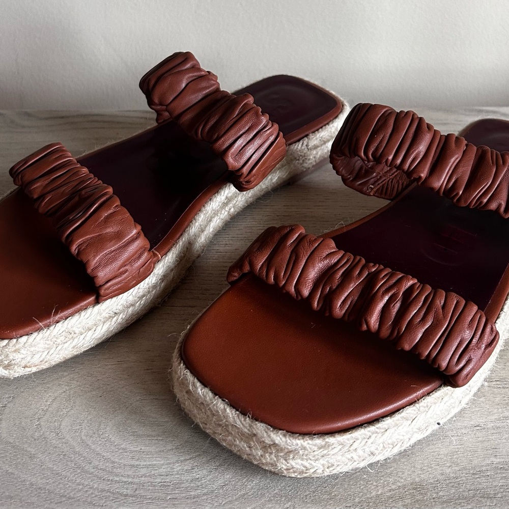 STAUD Maya Espadrille Sandals